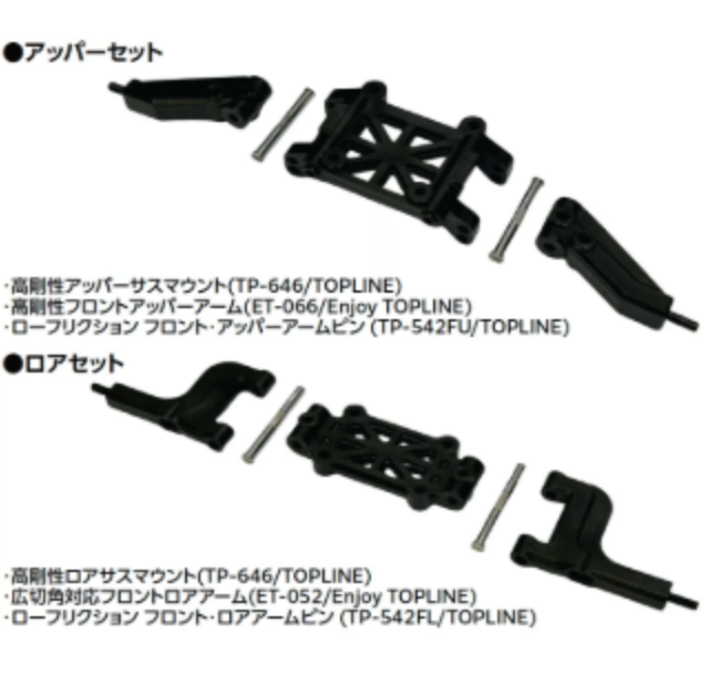 RDX用 高剛性フロントユニット(組立済)