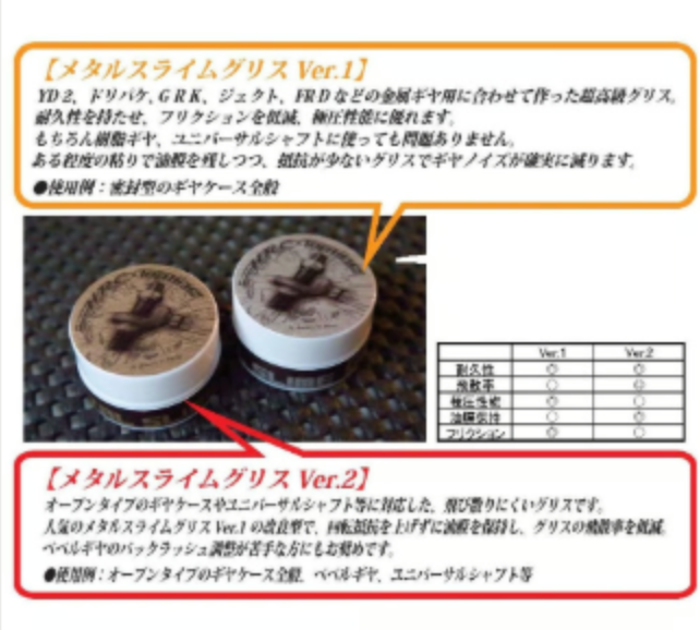 メタルスライムグリス