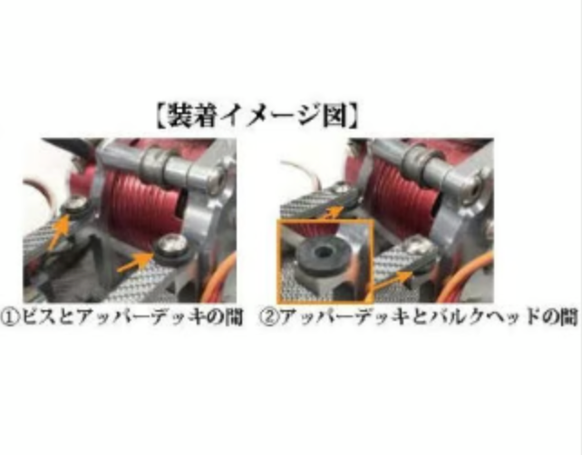 Cushion rubber washer