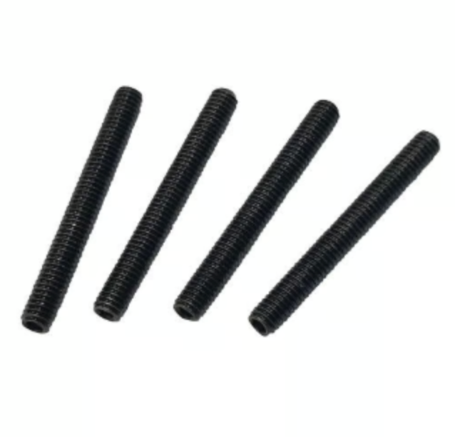 Black enamel screws