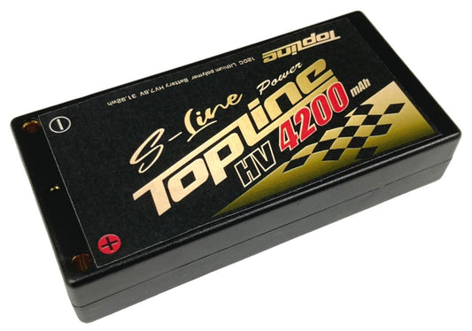 S-Line Power 4200mAh/HV7.6 120C Shorty Li-Po Battery