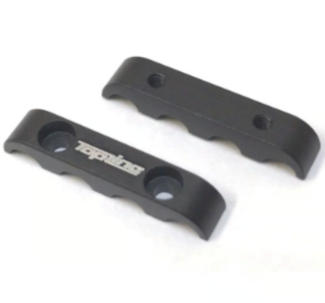 Aluminum Wire Clamp (4 pcs) Black